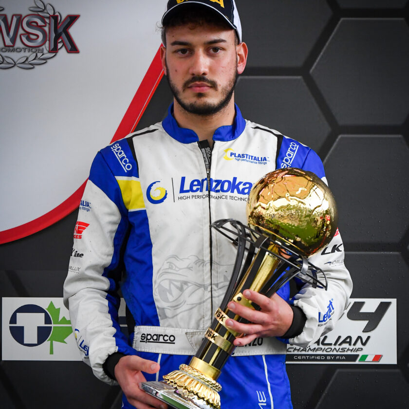 P2 al WSK Euro Series a Sarno